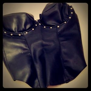 Leather Top/Bra